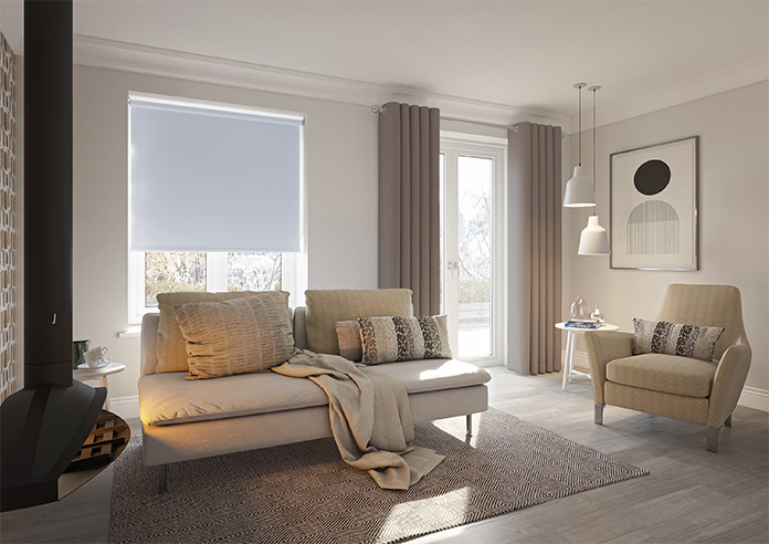 Trinity (Blackout), Iron - Twist&Fit Roller Blind - Image 7